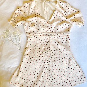 Silk Madewell Strawberry Mini Dress
